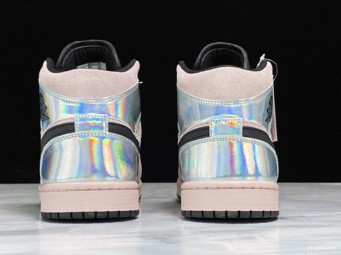 1 Jordan Dirty BQ6472-602 Iridescent (W) Powder Mid Air 1002